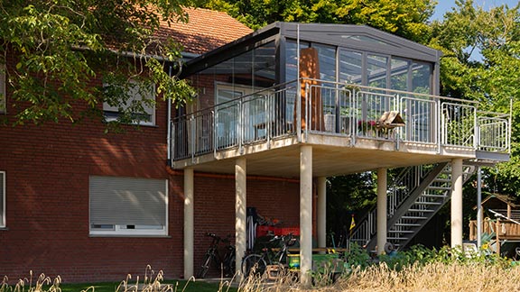 Wallkötter Terrassendächer aus Steinfurt Borghorst