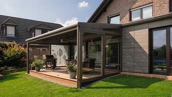 Wallkötter Terrassendächer aus Steinfurt Borghorst